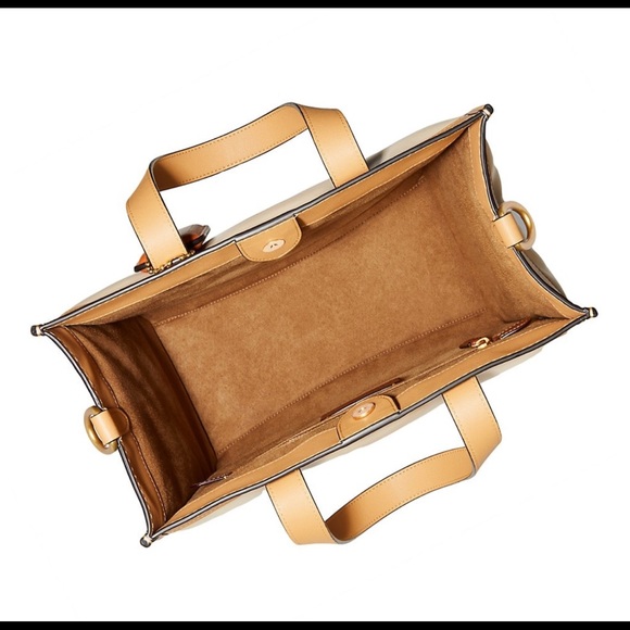 COACH Field Colorblock Quilted Leather Tote - Picture 2 of 12